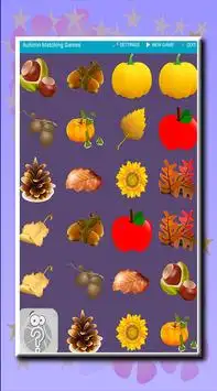 Autumn Matching Game Screen Shot 2