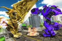Ultimate Dragon Robot Transform Battle War Game Screen Shot 9