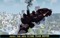Flying Train Driver 3D 2020 Screen Shot 6