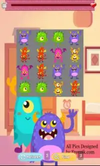 Cool Monster Game for Kids Screen Shot 1