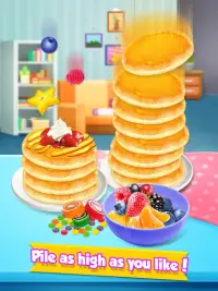 School Breakfast Pancake Food Maker Screen Shot 3