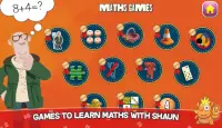 Shaun learning games for kids Screen Shot 1