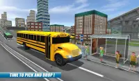 Okul otobüsü sürüş 2017 Screen Shot 11