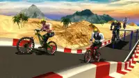 increíble carrera de bicicletas multijugador Screen Shot 1