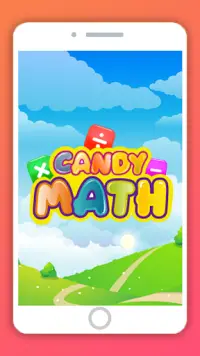 Candy Math Game - Brain Training Screen Shot 2