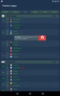 Live Results - English League Screen Shot 4