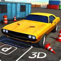 Estacionamiento del coche 3D