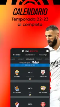 La Liga: App de Fútbol Oficial Screen Shot 1