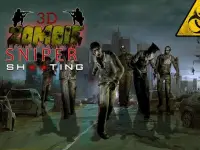 3D zombie sniper shooting game Screen Shot 8