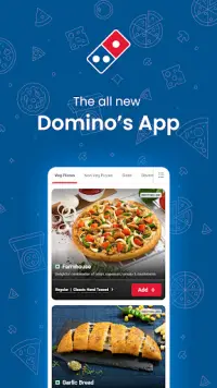 Domino's Pizza - Food Delivery Screen Shot 0