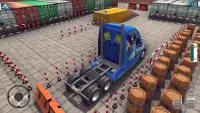 Euro Truck Driver Simulator: Parking Truck Games Screen Shot 2
