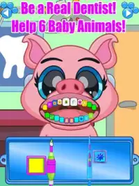 Baby Animal Pet Dentist Doctor Dog & Cat Pets Game Screen Shot 8