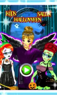 Kinder Halloween Makeup Saloon 2017 Screen Shot 11