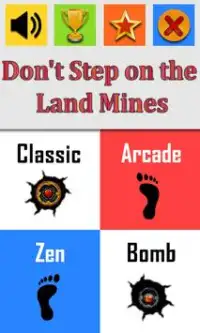 Don't Step on the Land Mines Screen Shot 0