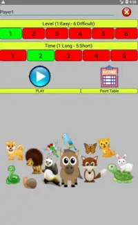 GaMemory ( Memory game ) Screen Shot 5