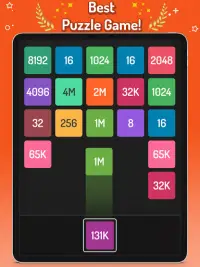 X2 Blocks – Merge Numbers 2048 Screen Shot 6