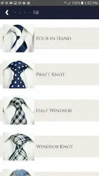 How To Tie A Tie Knot - True Tie Screen Shot 2