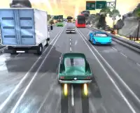 राजमार्ग स्पीड कार रेसिंग: अंतहीन यातायात रेसर Screen Shot 6