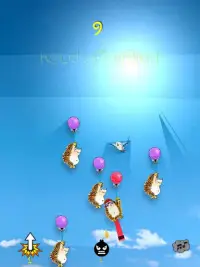 Hedgehog Balloon Race Screen Shot 9
