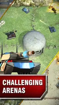 Tank Forces - Iron Hero Screen Shot 1