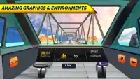 Train Simulator New 3D: Bullet Train Games Screen Shot 1