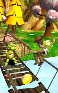 Jungle Story Adventure Toy Run Railway Screen Shot 2