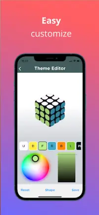 Rubik Cube Solver and Guide Screen Shot 1