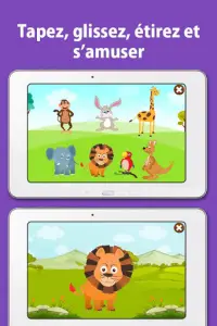 Zoo pour enfant,jeux d'animaux Screen Shot 3