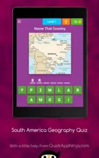 South America Geography Screen Shot 6