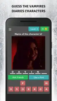 Guess The Vampire Diaries Characters Quiz Screen Shot 4