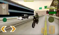 Soldier on Bikes Driving sim Screen Shot 2