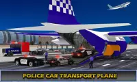 US Police Airplane Cop Dog Transporter Kids Games Screen Shot 1