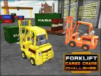 Forklift Cargo Crane Challenge Screen Shot 4