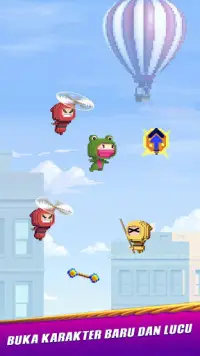 Ninja Up! - Endless arcade jumping Screen Shot 2