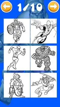 amazing Spider-Man coloring super heroes Screen Shot 4
