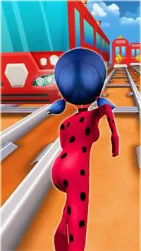 LadyBug Subway Run Screen Shot 0