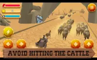 راعي البقر الغربي SIM: ماشية قم بتشغيل Screen Shot 0