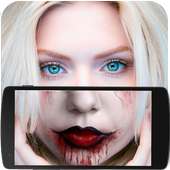 Halloween Zombie MakeUp Camera Effect Simulator