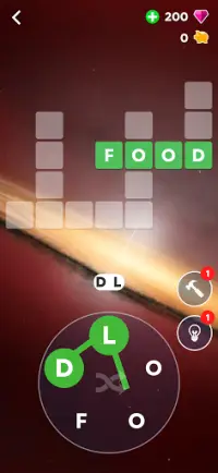 Word Game: Planets Screen Shot 0
