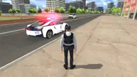 American i8 Police Car Game 3D Screen Shot 1