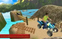 رباعية دراجة هوائية خارج المسار محاكاة: حر ألعاب Screen Shot 2