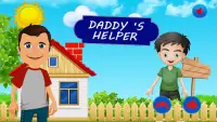 Daddy's Helper - Nettoyage de la maison Screen Shot 0