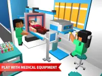 अस्पताल शिल्प: इमारत चिकित्सक सिम्युलेटर खेल 3 डी Screen Shot 11