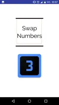 Swap Numbers Screen Shot 0