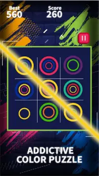 Color Ring Circle Match Puzzle Screen Shot 2