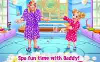 Spa Day with Daddy - Makeover Adventure for Girls Screen Shot 4