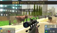 Angry Bull Attack Shooting Screen Shot 1