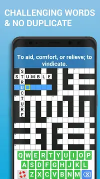 Crossword Puzzle Free Classic Word Game Offline Screen Shot 1
