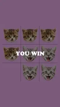 Tic Tac Toe Cats Screen Shot 2