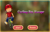 Free New Escape Game 32 Cycling Boy Escape Screen Shot 0